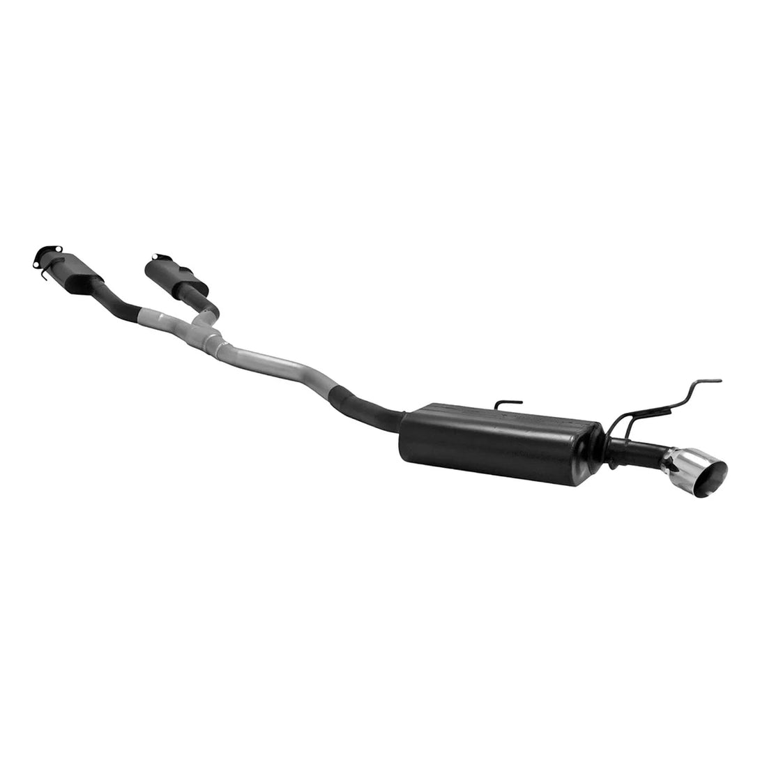 Flowmaster Force II Cat-Back Exhaust System fits 2011-2022 Jeep Grand Cherokee - Back View