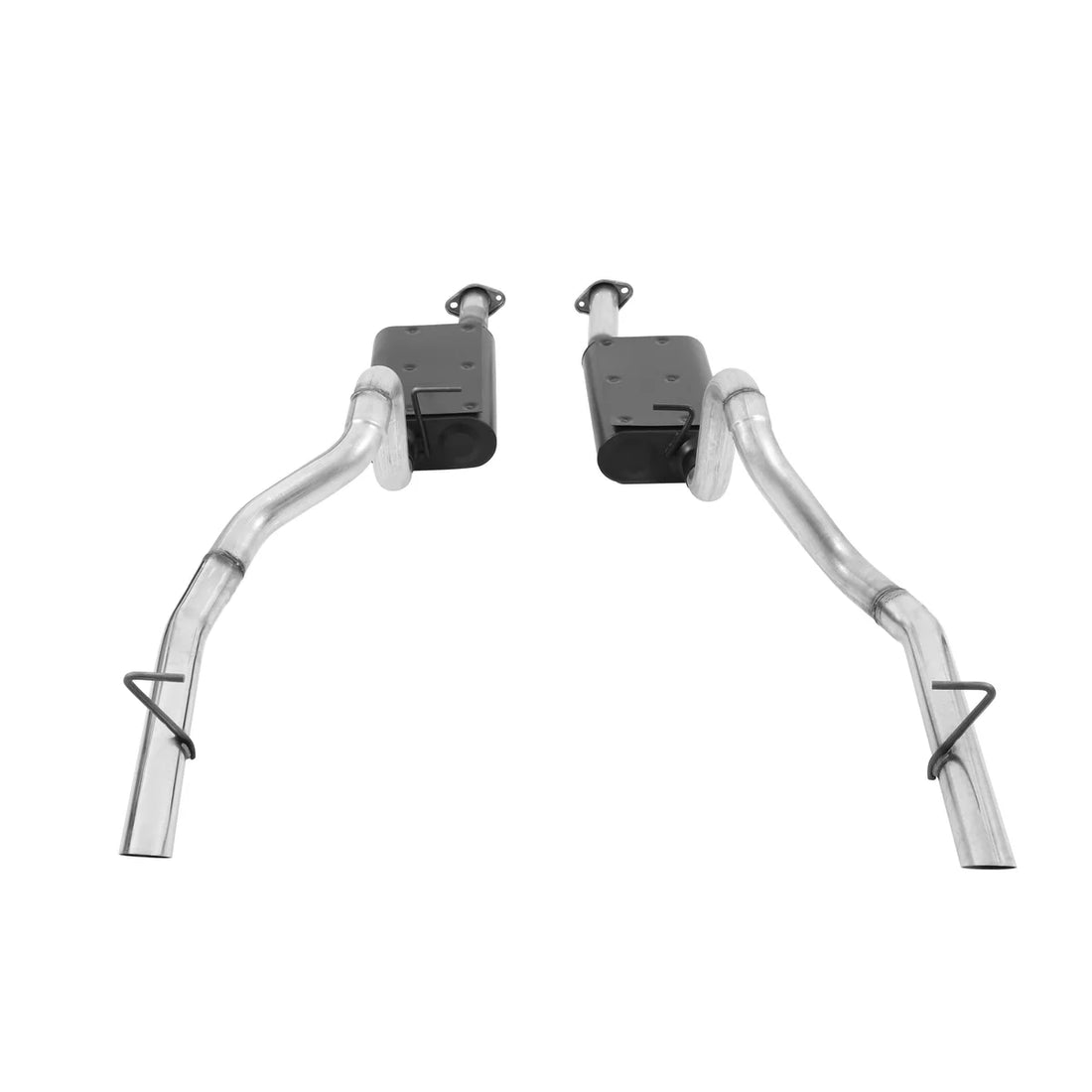 Flowmaster Force II Cat-back Exhaust System fits 1986-1993 Ford Mustang - Back View
