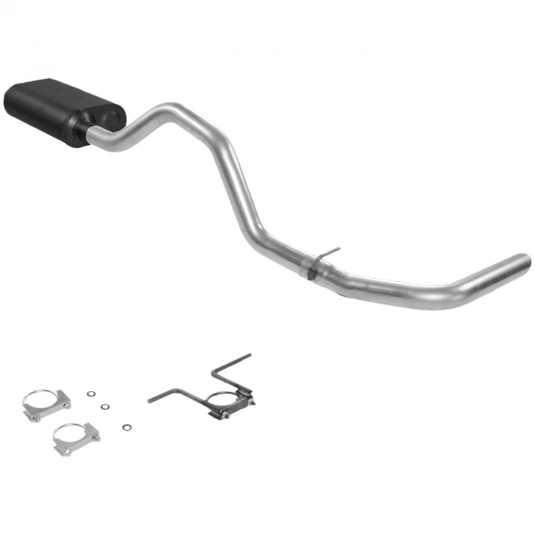 Flowmaster Force II Cat-back Exhaust System fits 1987-1996 Ford Bronco - Side View