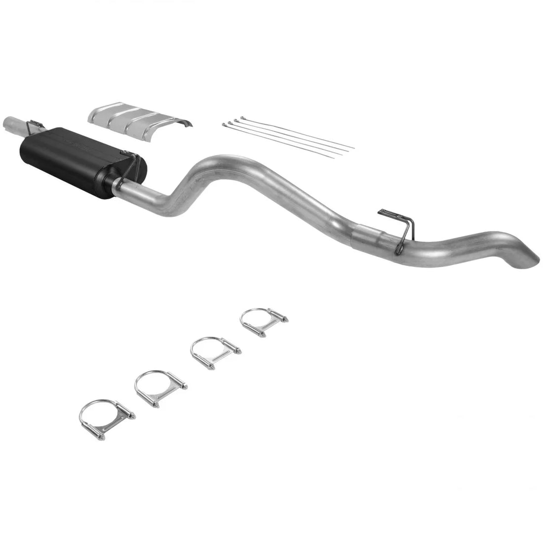 Flowmaster Force II Cat-back Exhaust System fits 1988-1992 Chevrolet C1500 / C2500 / K1500 / K2500 / GMC C1500 / C2500 / K...