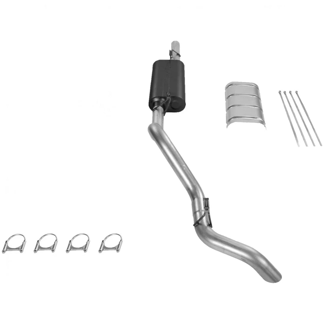 Flowmaster Force II Cat-back Exhaust System fits 1988-1992 Chevrolet C1500 / C2500 / K1500 / K2500 / GMC C1500 / C2500 / K...