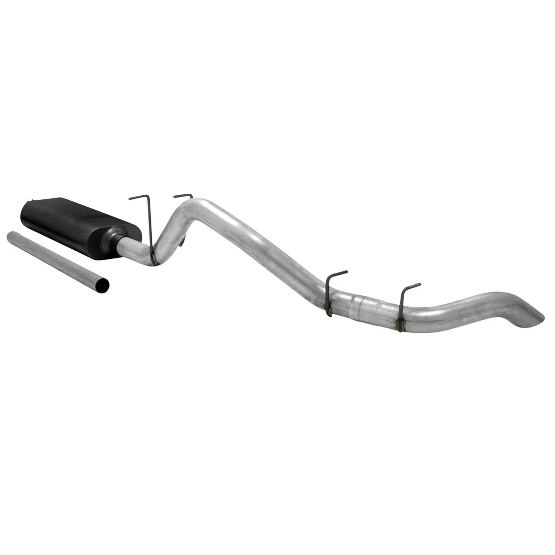 Flowmaster Force II Cat-back Exhaust System fits 1998-2002 Dodge Ram 1500 / Ram 2500 / Ram 3500 - Side View