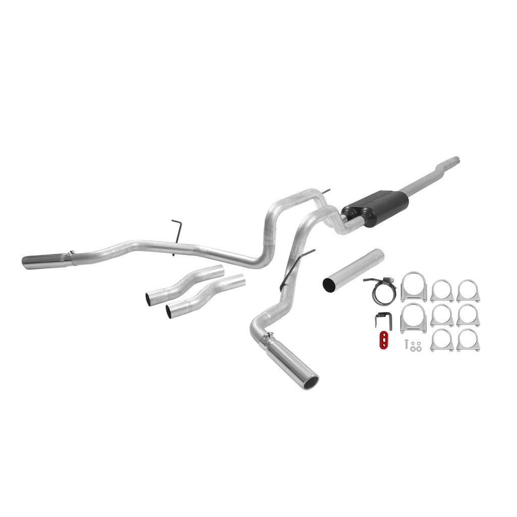 Flowmaster Force II Cat-back Exhaust System fits 2004-2008 Ford F-150 / F-150 Heritage / Lincoln Mark LT - Main Product View