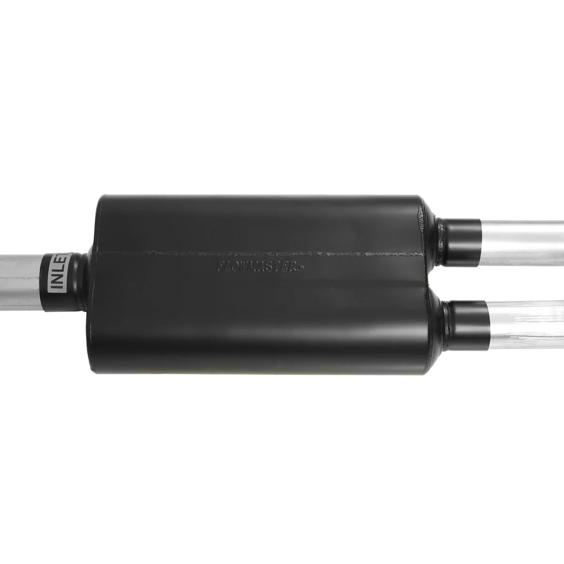 Flowmaster Force II Cat-back Exhaust System fits 2004-2008 Ford F-150 / F-150 Heritage / Lincoln Mark LT - Side View