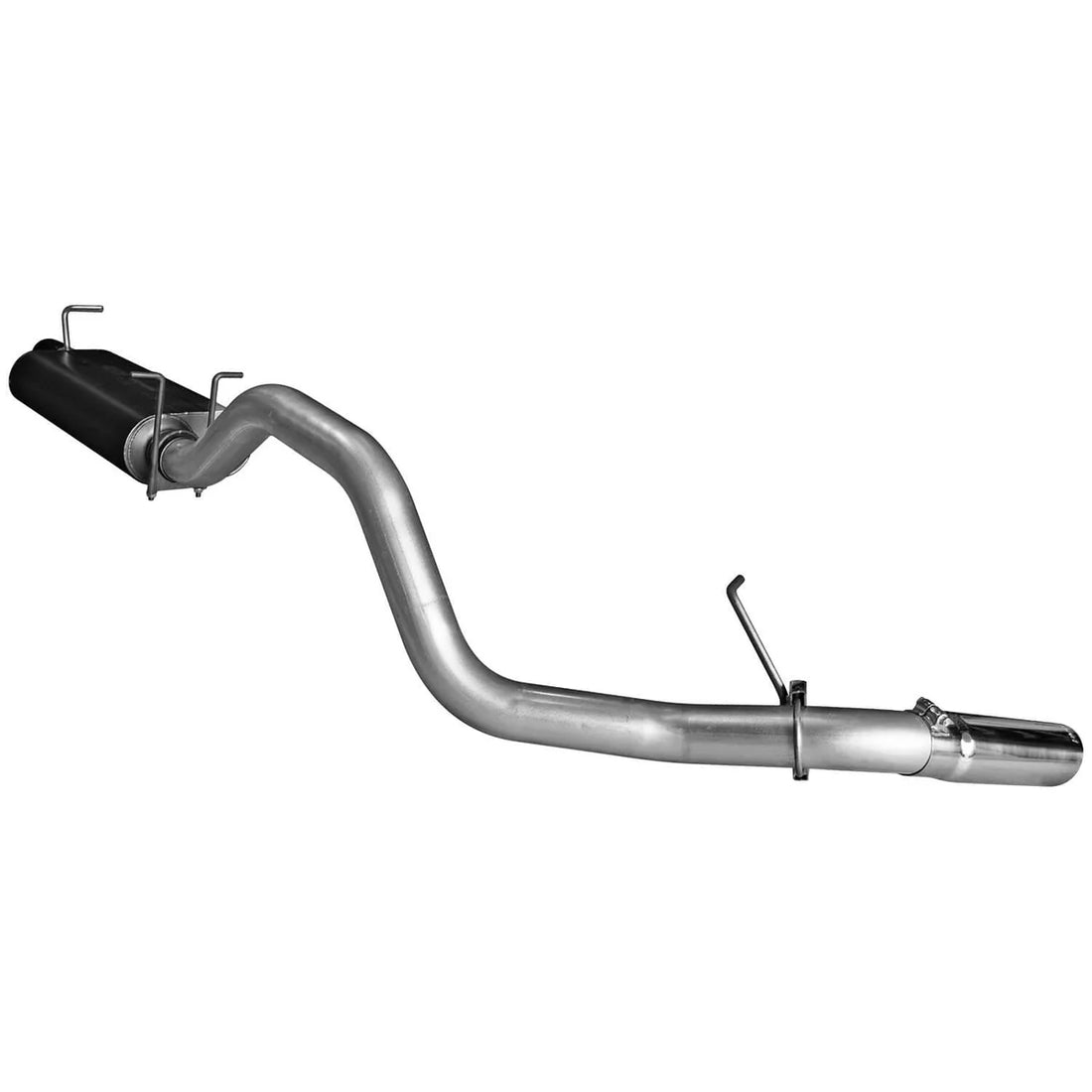 Flowmaster Force II Cat-back Exhaust System fits 2005-2007 Ford F-250 Super Duty / F-350 Super Duty - Installation View