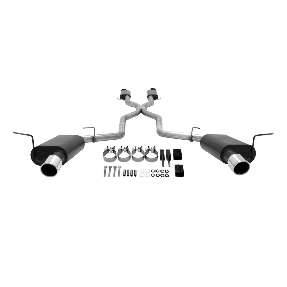 Flowmaster Force II Cat-back Exhaust System fits 2011-2026 Dodge Durango - Back View