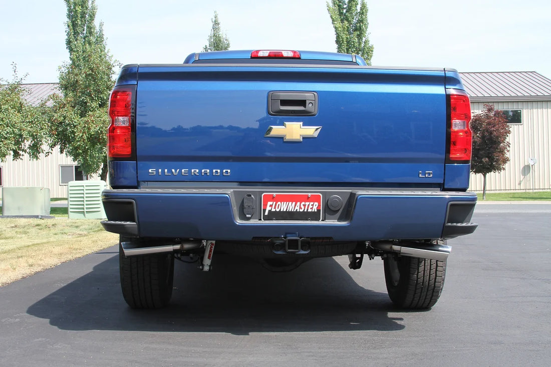 Flowmaster Force II Cat-back Exhaust System fits 2014-2019 Chevrolet Silverado 1500 / Silverado 1500 LD / GMC Sierra 1500 ...