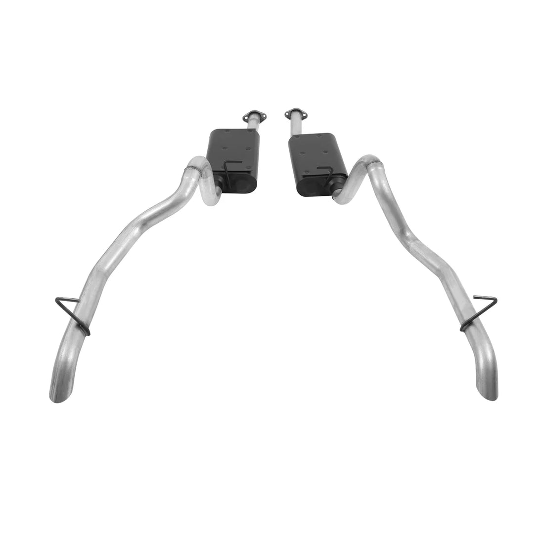 Flowmaster - Moderate sound fits 1987-1993 Ford Mustang GT 5.0L engine - Back View