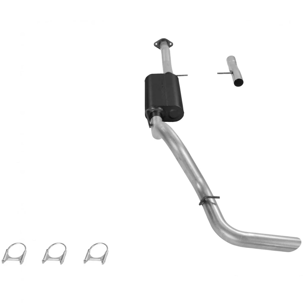 Flowmaster Moderate sound fits 1992-1995 Chevrolet Blazer / GMC Jimmy 5.7L engine. - Back View