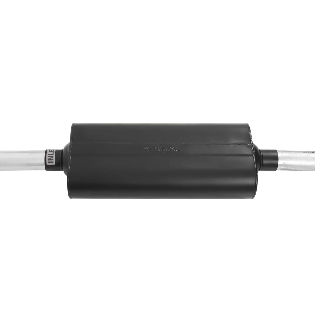 Flowmaster - Moderate sound fits 1998-2003 Dodge Durango 4.7L / 5.2L / 5.9L - Back View