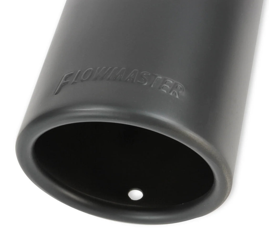 Flowmaster Moderate sound fits 2000-2006 Jeep Wrangler TJ 4.0L engine. - Installation View