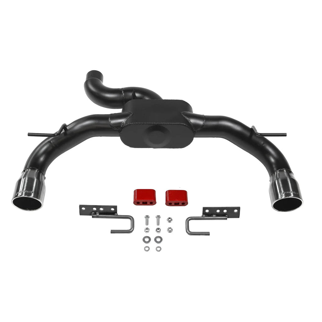 Flowmaster Outlaw Axle-Back, Dual Exit fits 2021-2025 Ford Bronco 2.3L / 2.7L - Side View