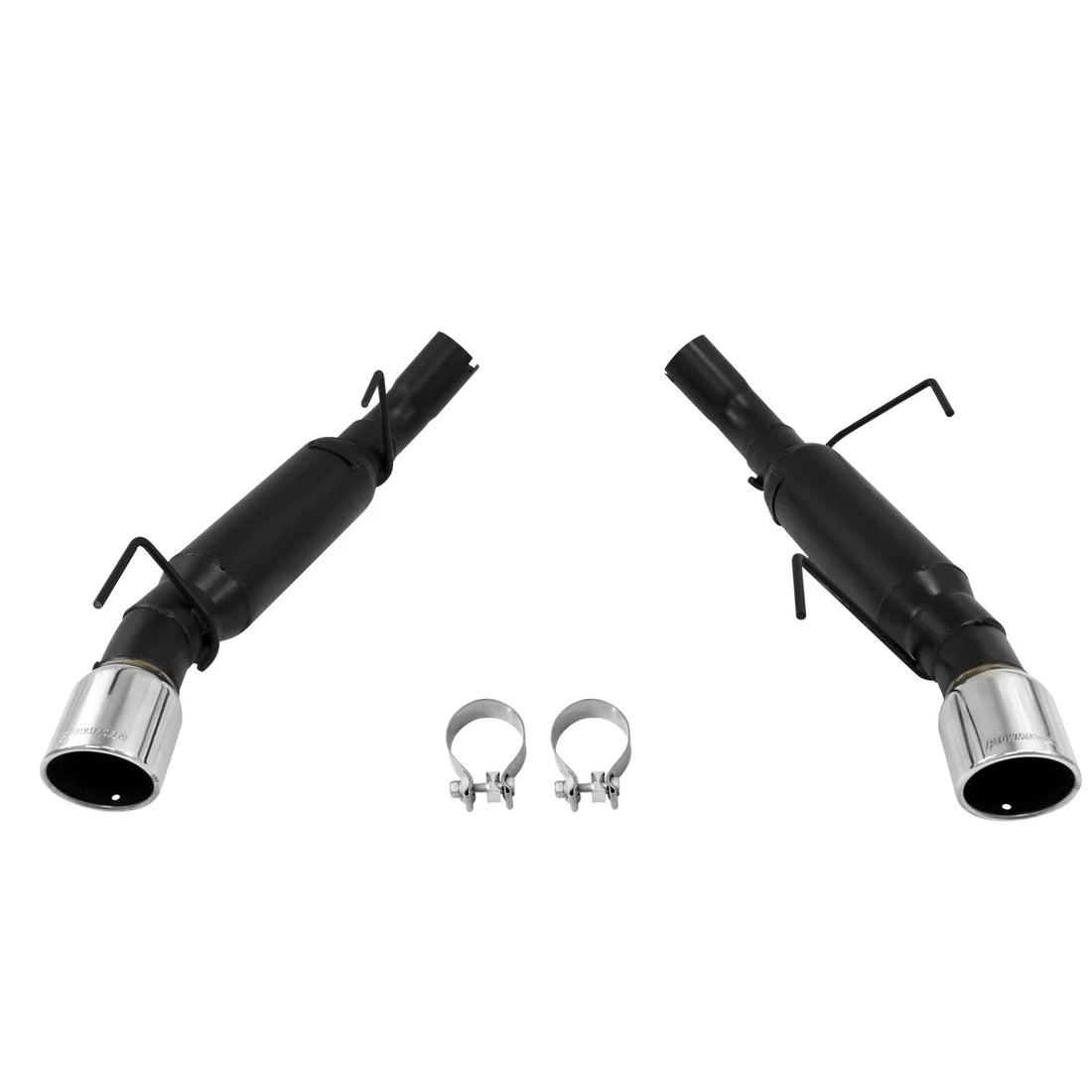 Flowmaster Outlaw Axle-back Exhaust System fits 2005-2010 Ford Mustang - Back View