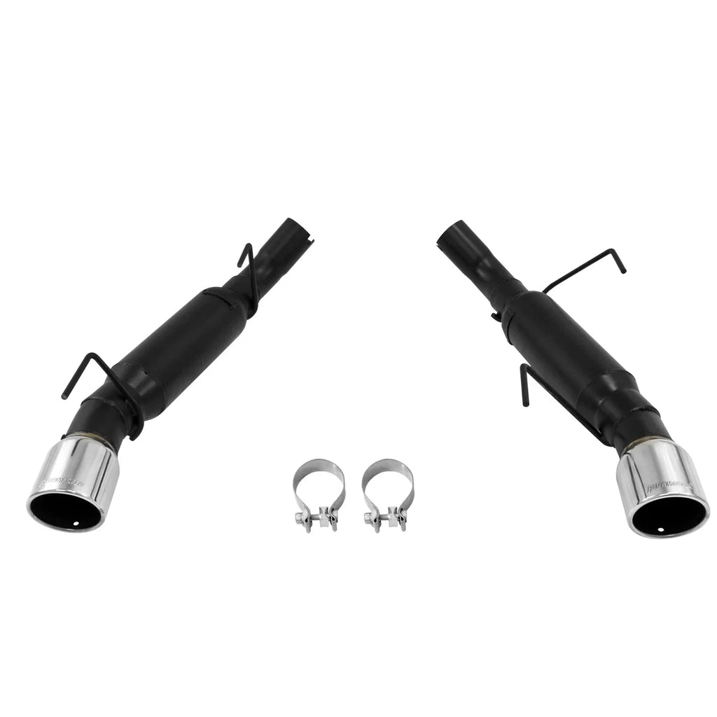 Flowmaster Outlaw Axle-back Exhaust System fits 2005-2010 Ford Mustang - Back View