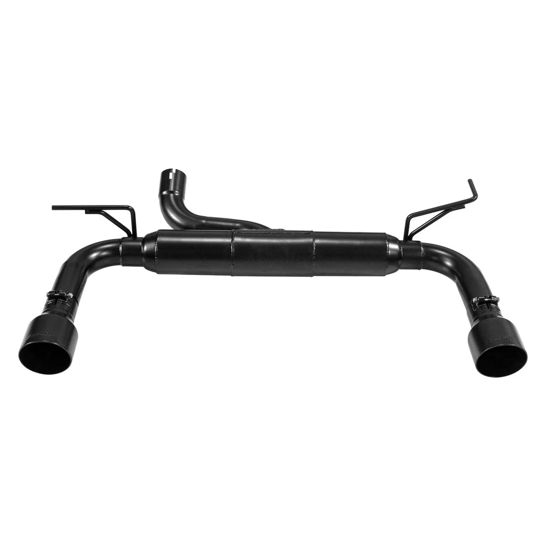 Flowmaster Outlaw Axle-back Exhaust System fits 2012-2018 Jeep Wrangler / Wrangler JK - Back View