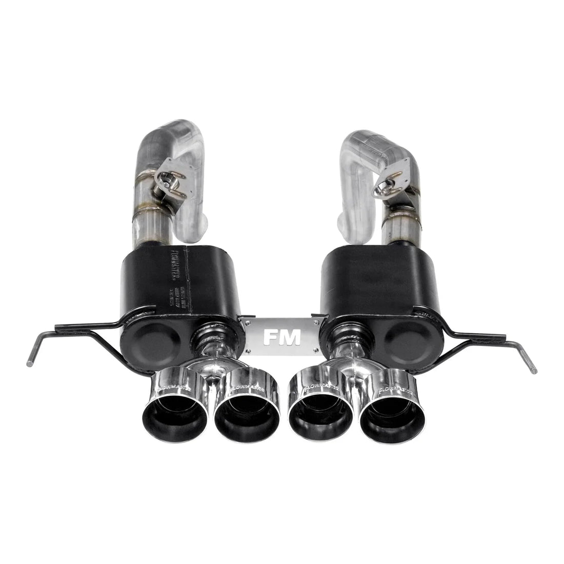 Flowmaster Outlaw Axle-back Exhaust System fits 2014-2019 Chevrolet Corvette - Back View