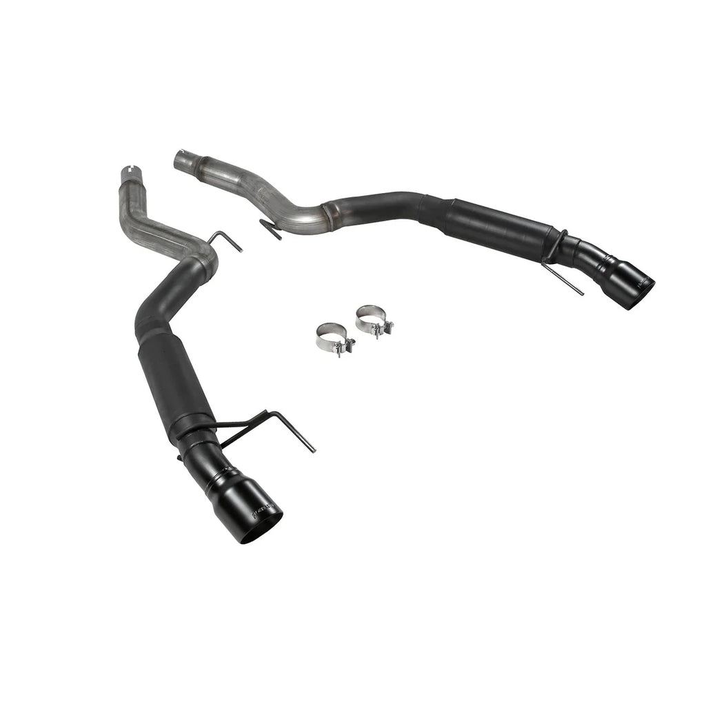 Flowmaster Outlaw Axle-back Exhaust System fits 2015-2023 Ford Mustang - Back View