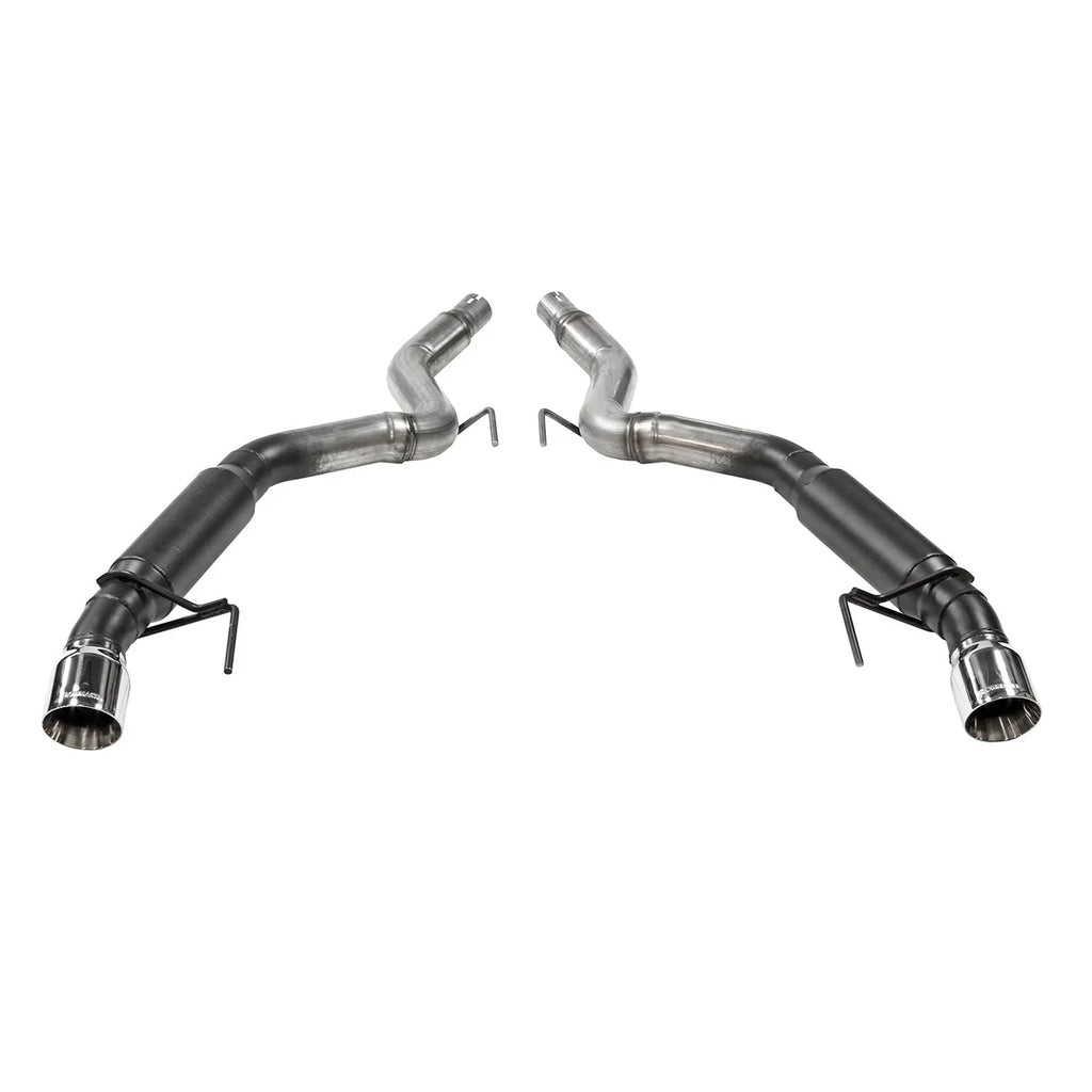 Flowmaster Outlaw Axle-back Exhaust System fits 2015-2023 Ford Mustang - Back View