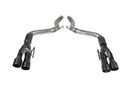 Flowmaster Outlaw Axle-back Exhaust System fits 2018-2023 Ford Mustang - Side View