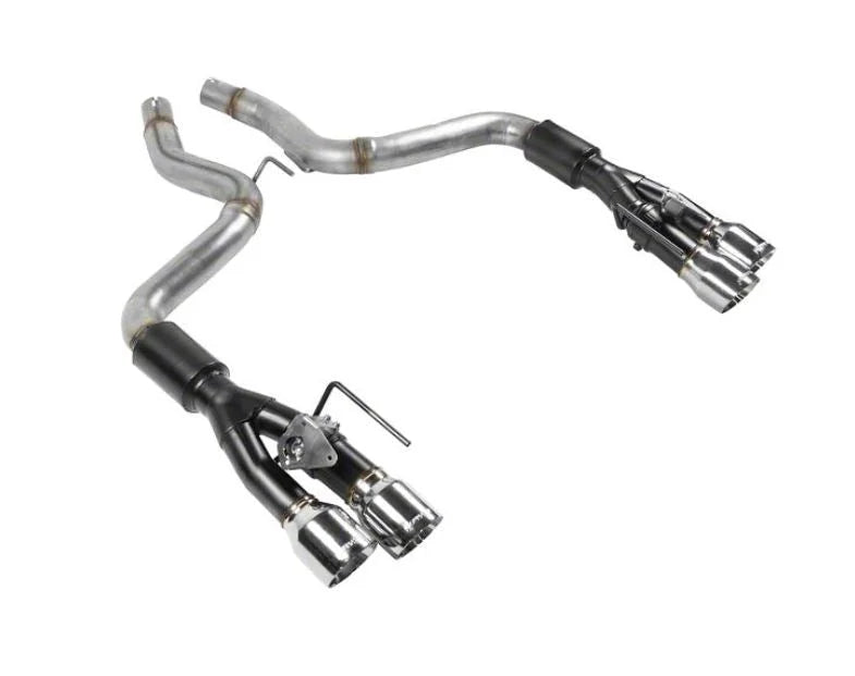 Flowmaster Outlaw Axle-back Exhaust System fits 2018-2023 Ford Mustang - Back View
