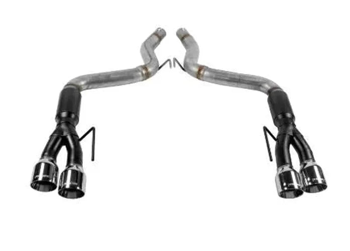 Flowmaster Outlaw Axle-back Exhaust System fits 2018-2023 Ford Mustang - Side View