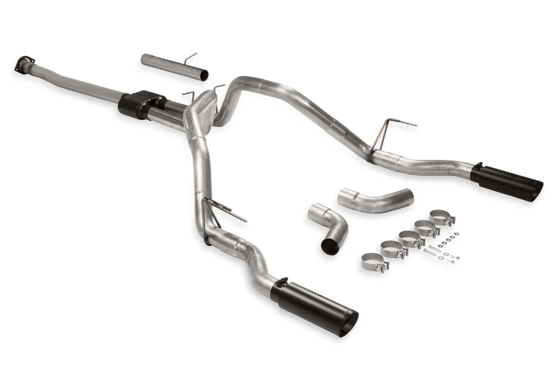 Flowmaster Outlaw Cat-Back Exhaust System fits 2019-2024 2026 Ram 1500 - Side View