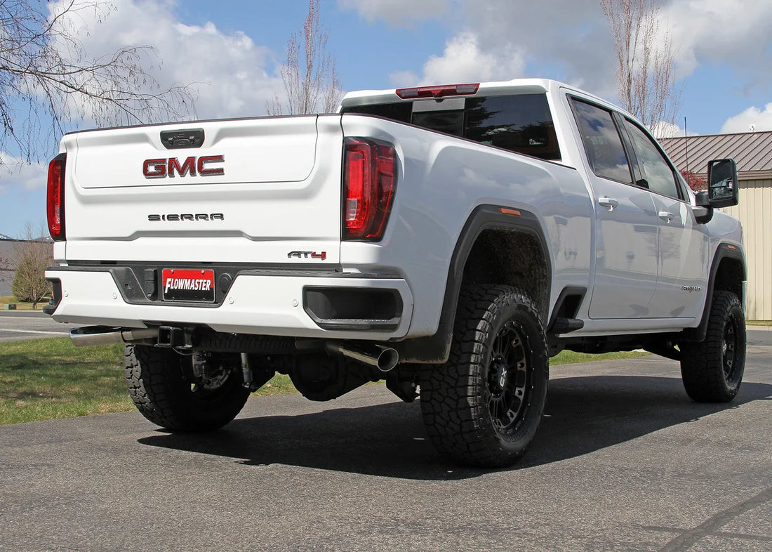 Flowmaster Outlaw Cat-Back Exhaust System fits 2020-2026 Chevrolet Silverado 2500 HD / Silverado 3500 HD / GMC Sierra 2500...