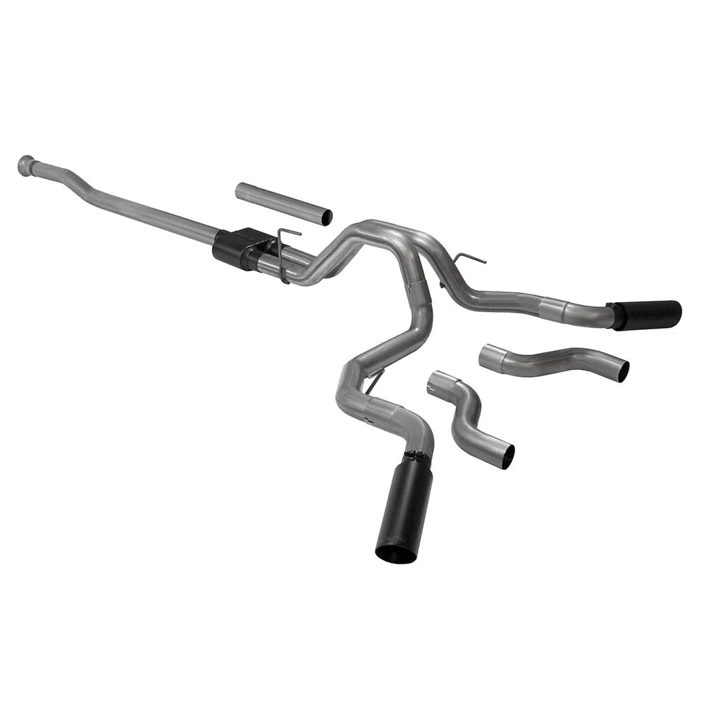 Flowmaster Outlaw Cat-Back Exhaust System fits 2021-2025 Ford F-150 - Installation View