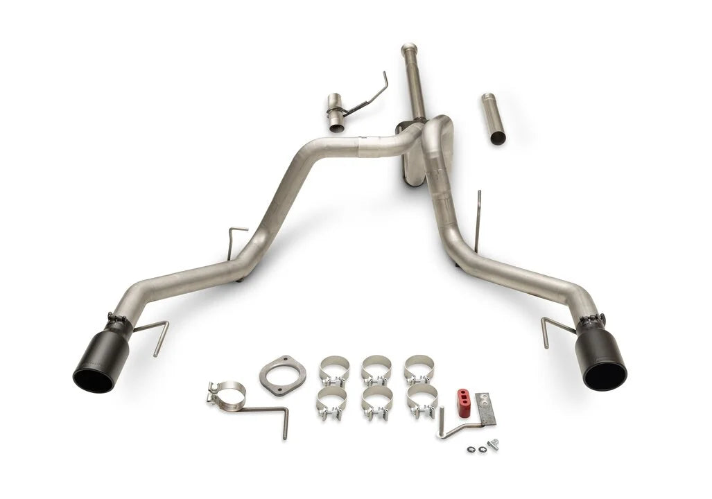Flowmaster Outlaw Cat-Back Exhaust System fits 2021-2025 Ford F-150 - Installation View
