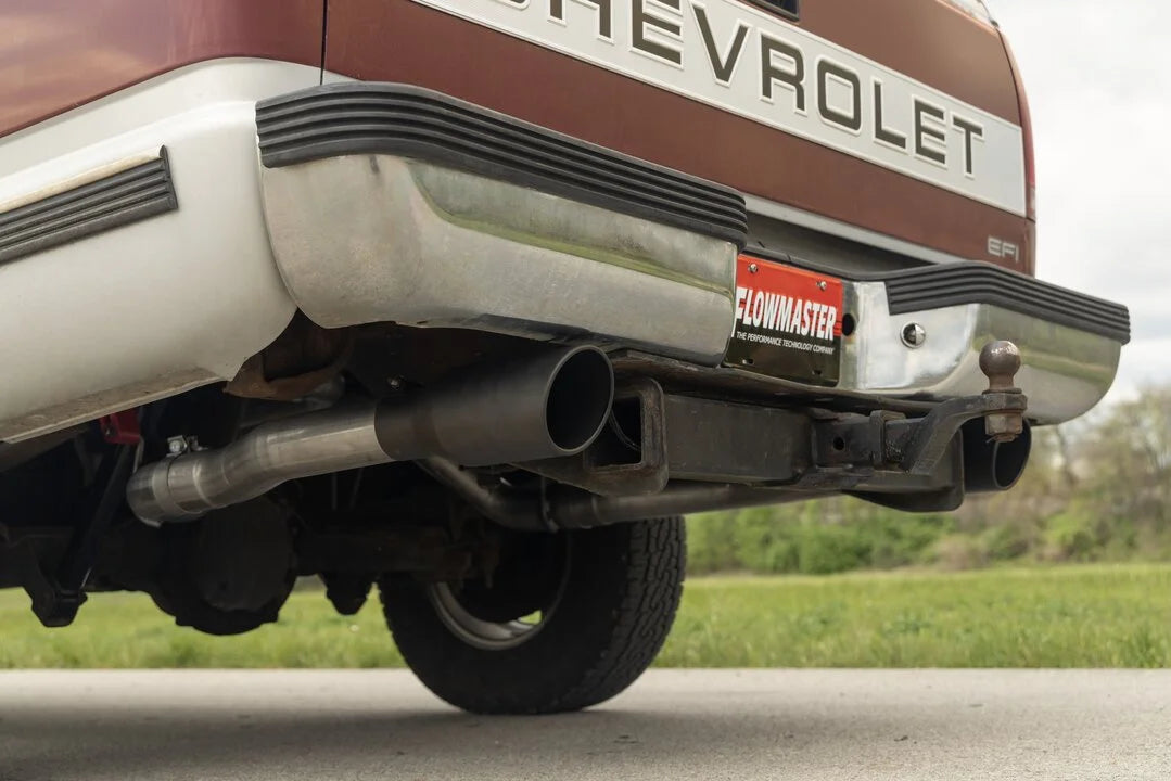 Flowmaster Outlaw Cat-back Exhaust System fits 1988-1993 Chevrolet C1500 / K1500 / GMC C1500 / K1500 - Installation View