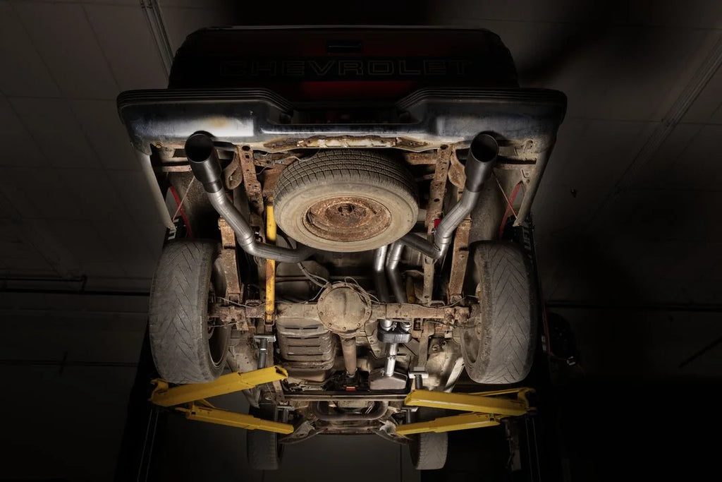 Flowmaster Outlaw Cat-back Exhaust System fits 1988-1993 Chevrolet C1500 / K1500 / GMC C1500 / K1500 - Installation View