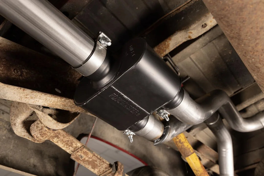 Flowmaster Outlaw Cat-back Exhaust System fits 1988-1993 Chevrolet C1500 / K1500 / GMC C1500 / K1500 - Installation View