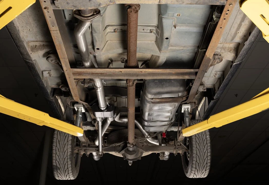 Flowmaster Outlaw Cat-back Exhaust System fits 1994-1995 Chevrolet C1500 / K1500 / GMC C1500 / K1500 - Installation View