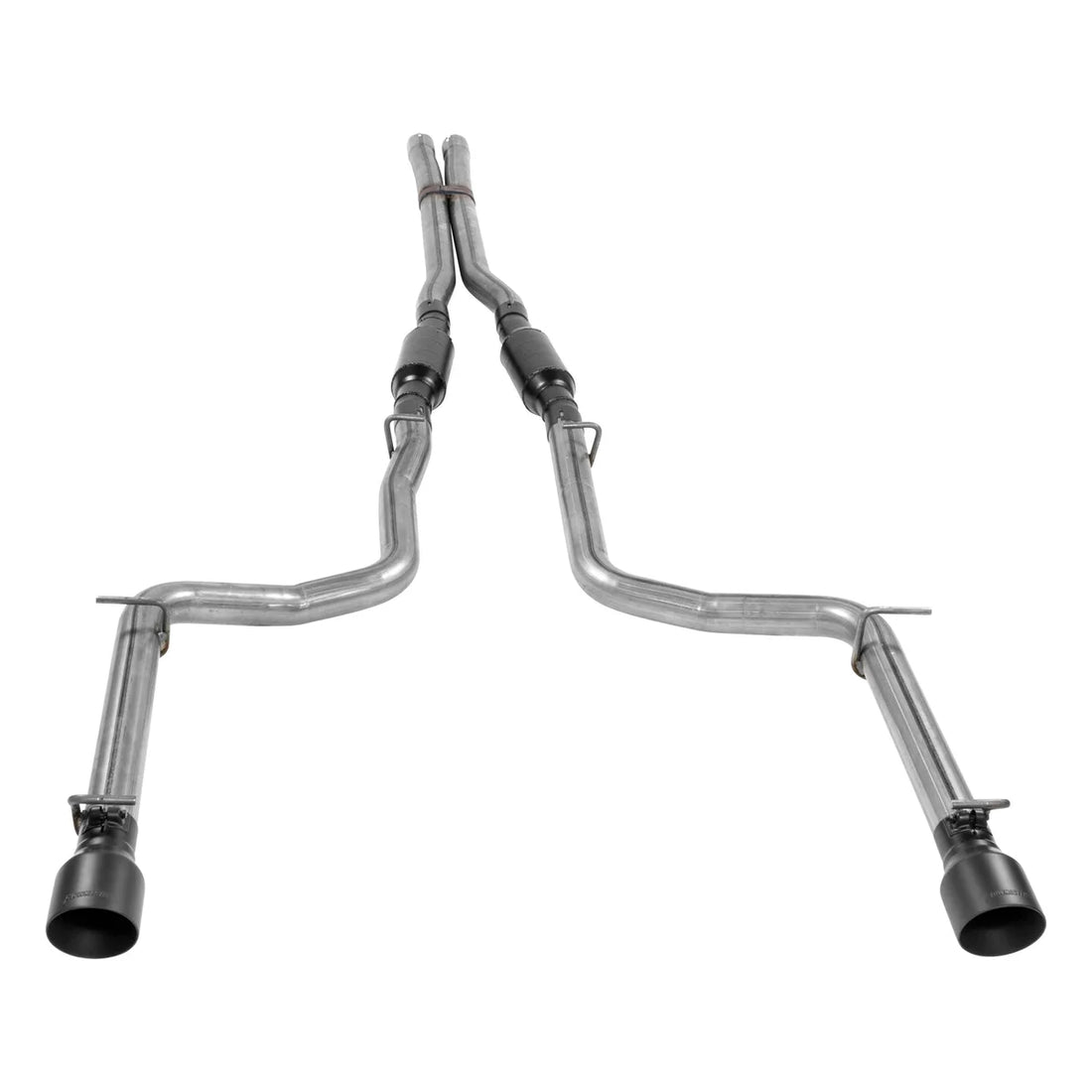 Flowmaster Outlaw Cat-back Exhaust System fits 2005-2010 Chrysler 300 / Dodge Charger / Magnum - Back View