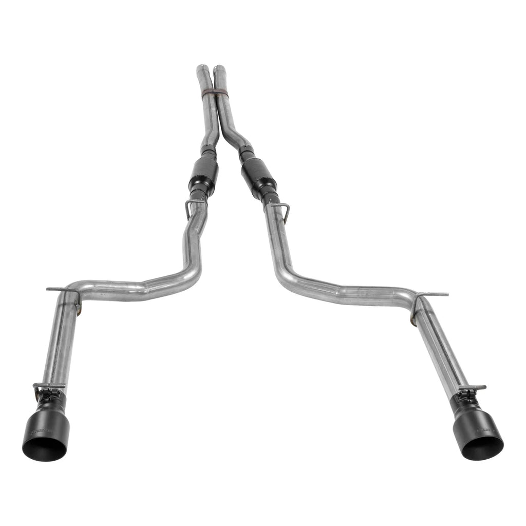 Flowmaster Outlaw Cat-back Exhaust System fits 2005-2010 Chrysler 300 / Dodge Charger / Magnum - Back View