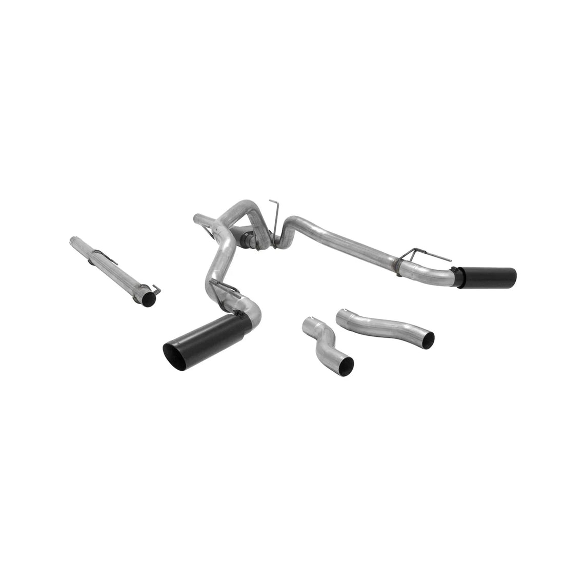 Flowmaster Outlaw Cat-back Exhaust System fits 2009-2024 Dodge Ram 1500 / 1500 Classic - Side View