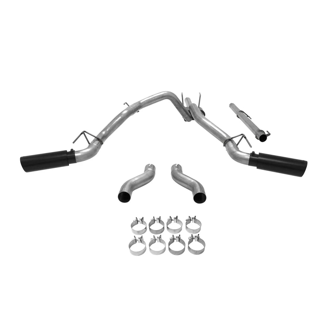 Flowmaster Outlaw Cat-back Exhaust System fits 2009-2024 Dodge Ram 1500 / 1500 Classic - Back View