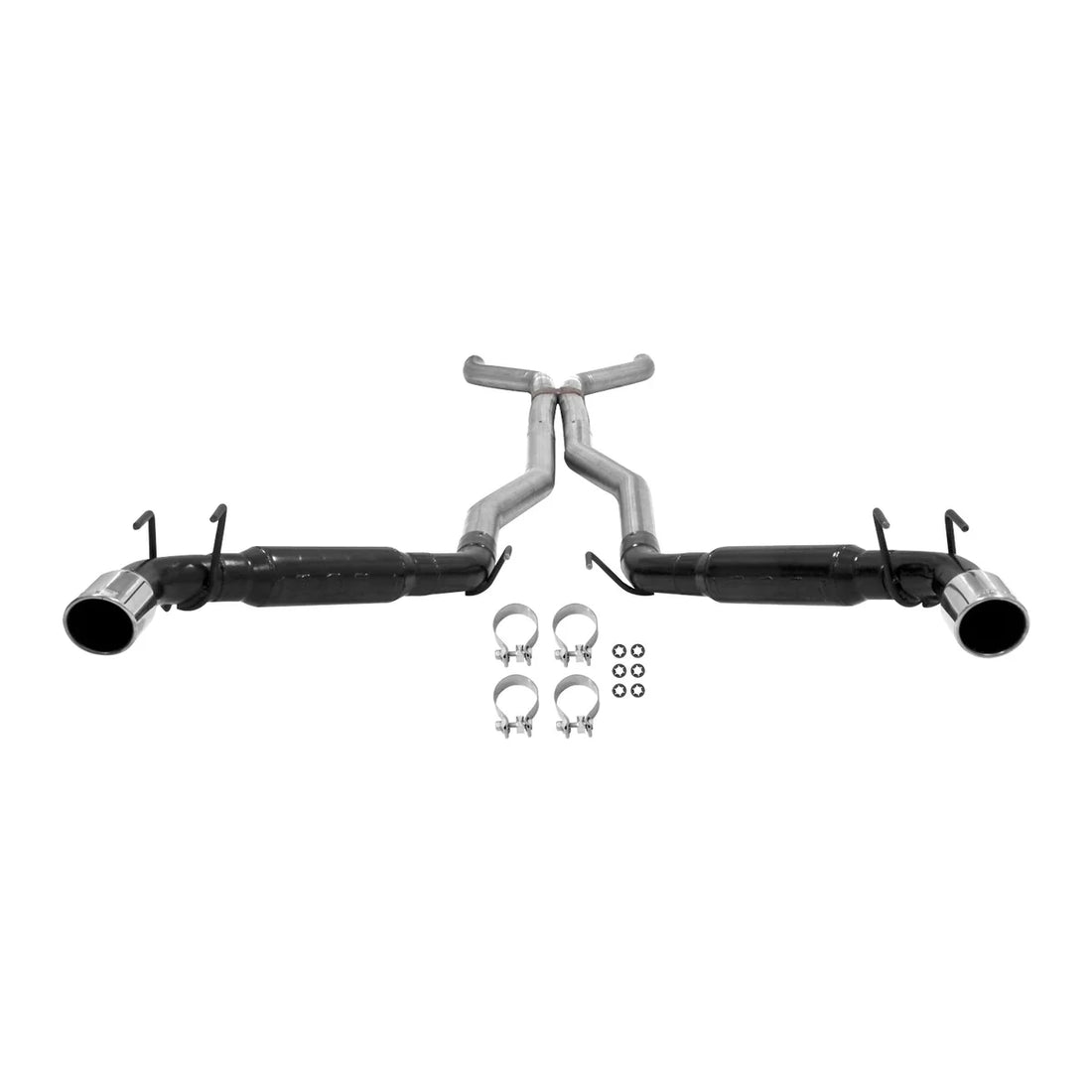 Flowmaster Outlaw Cat-back Exhaust System fits 2010-2013 Chevrolet Camaro - Back View
