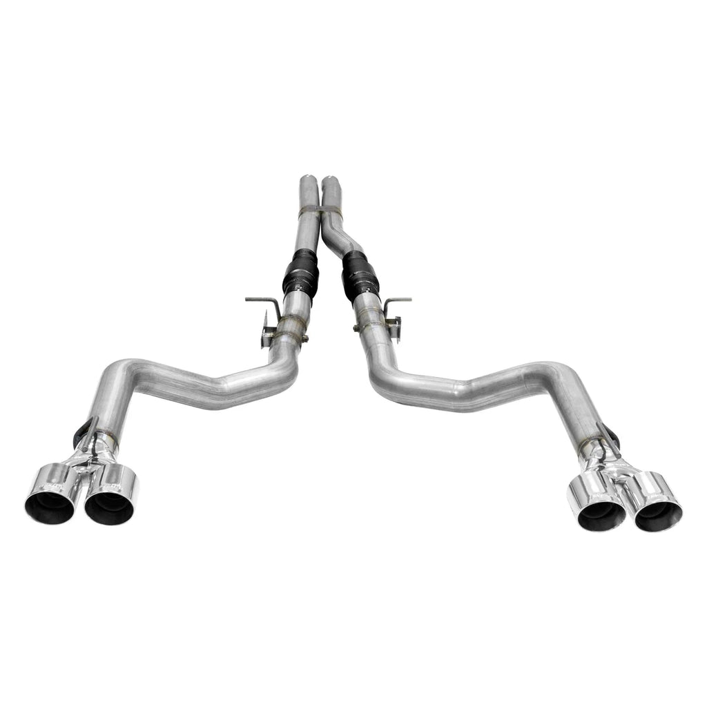 Flowmaster Outlaw Cat-back Exhaust System fits 2015-2019 2021-2023 Dodge Challenger - Side View