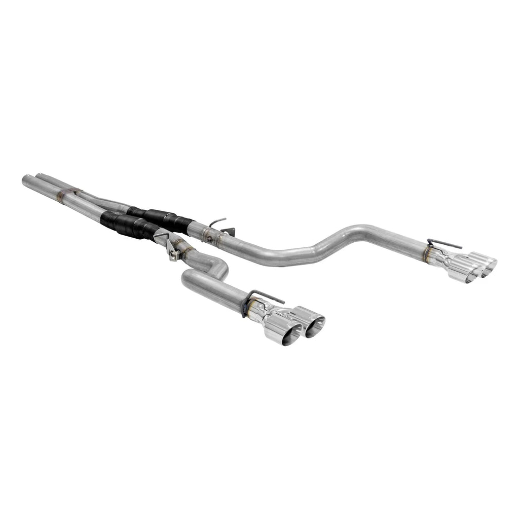 Flowmaster Outlaw Cat-back Exhaust System fits 2015-2019 2021-2023 Dodge Challenger - Back View