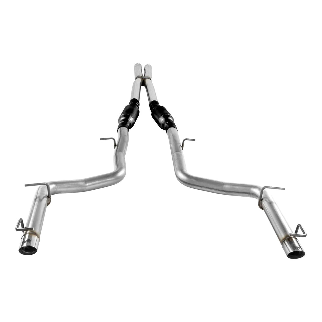 Flowmaster Outlaw Cat-back Exhaust System fits 2015-2023 Chrysler 300 / Dodge Charger - Side View