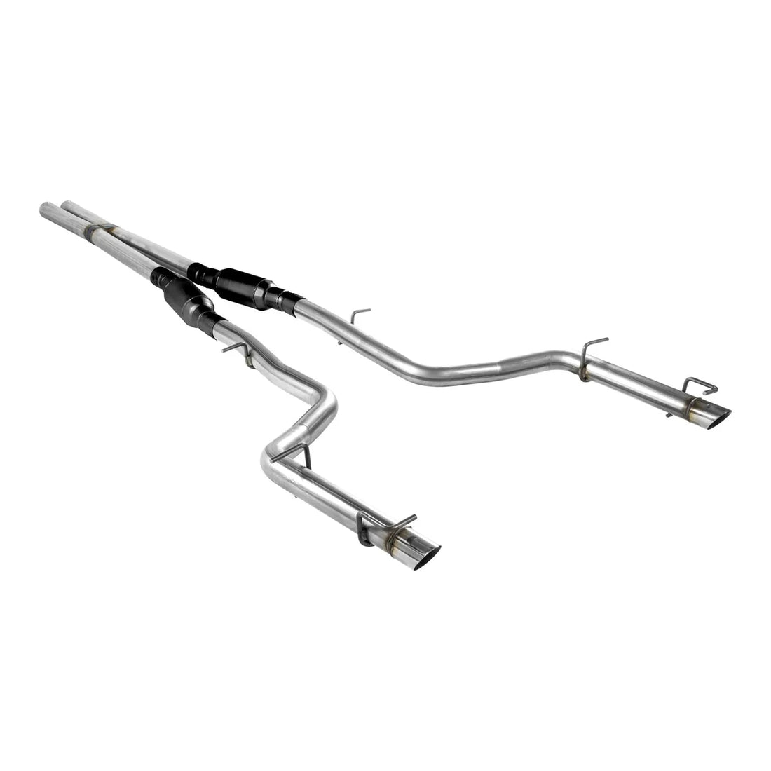 Flowmaster Outlaw Cat-back Exhaust System fits 2015-2023 Chrysler 300 / Dodge Charger - Back View