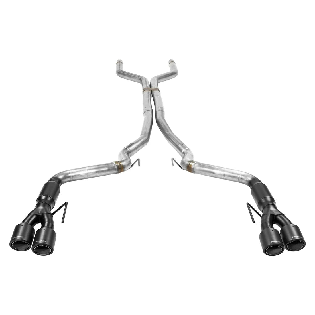Flowmaster Outlaw Cat-back Exhaust System fits 2018-2023 Ford Mustang - Side View