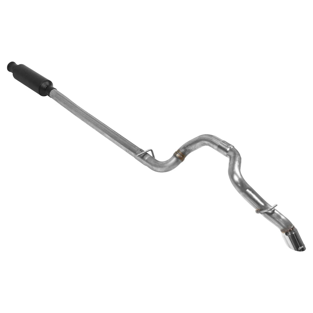 Flowmaster Outlaw Cat-back Exhaust System fits 2018-2026 Jeep Wrangler - Side View