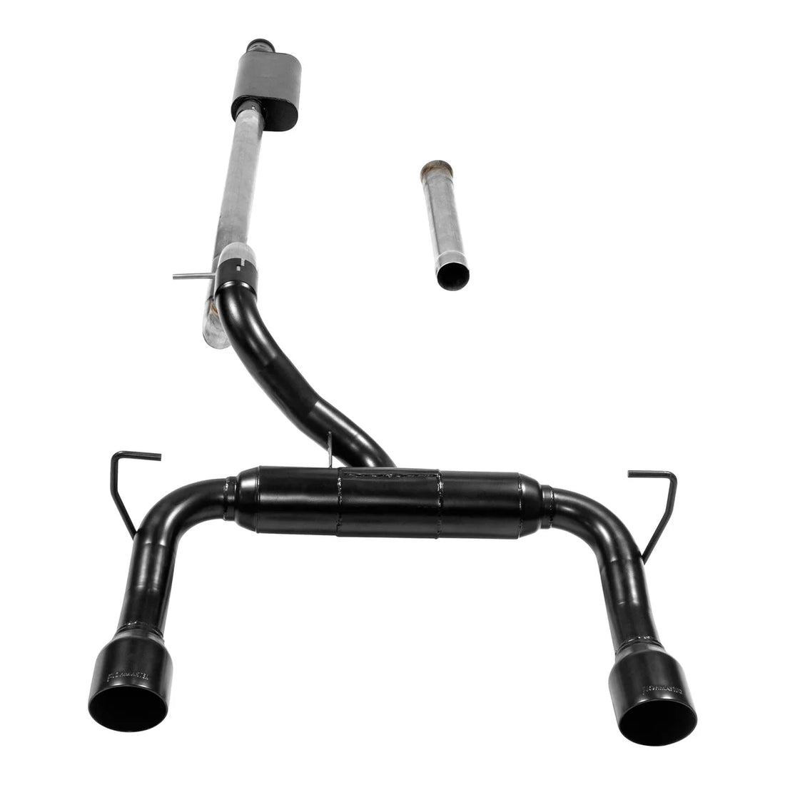 Flowmaster Outlaw Cat-back Exhaust System fits 2018-2026 Jeep Wrangler - Side View
