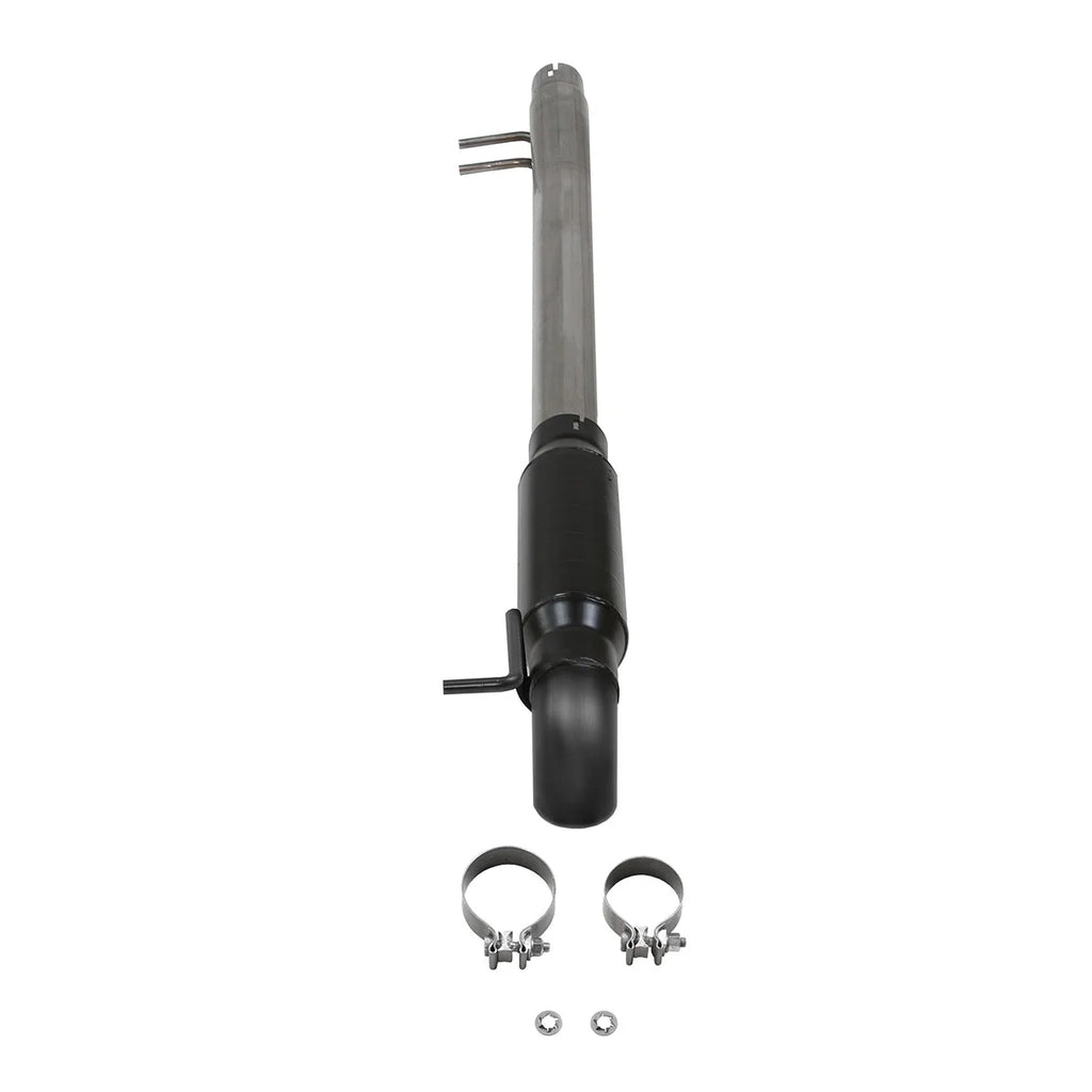 Flowmaster Outlaw Extreme Cat-Back Exhaust System fits 2007-2018 Jeep Wrangler / Wrangler JK - Side View