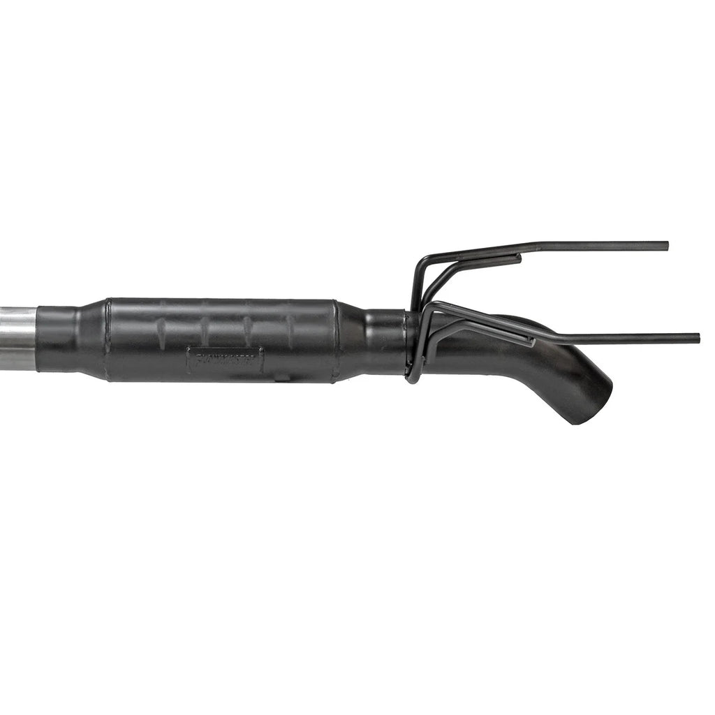 Flowmaster Outlaw Extreme Cat-Back Exhaust System fits 2016-2023 Toyota Tacoma - Installation View