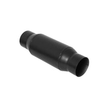 Load image into Gallery viewer, Flowmaster Outlaw Series Race Muffler - short - 3" Center In / 3" Center Out -Aggressive - Back View