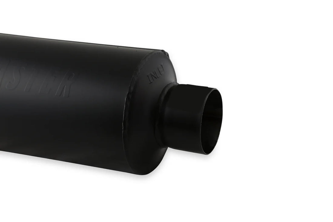 Flowmaster Pro Series Muffler - 3.00 Center In / 3.50 Center Turn Down Out -Moderate Sound - Installation View