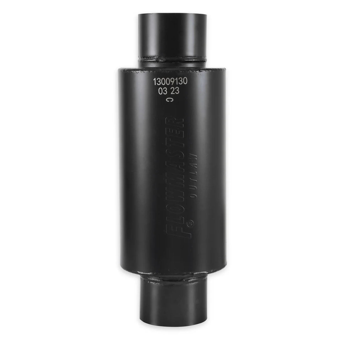 Flowmaster Pro Series Outlaw Race Muffler - 3.0"/3.0" - Side View